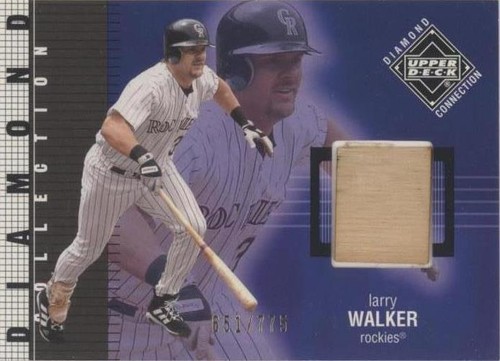 2002 Upper Deck Diamond Connection - Larry Walker #421