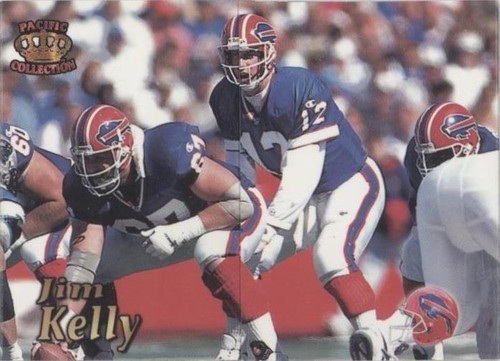 1995 Pacific Triple Folders Jim Kelly #8