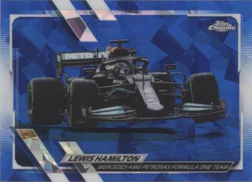 2021 Topps Chrome Sapphire Edition Formula 1 - Lewis Hamilton #96