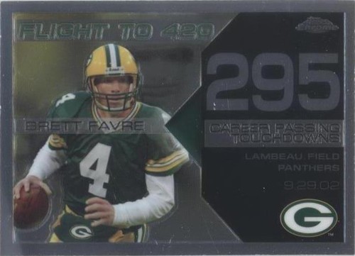 2008 Topps Chrome Brett Favre #BFC-295