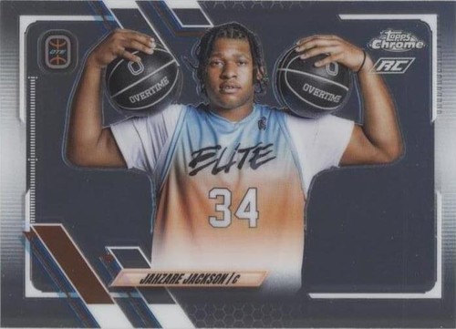 2021-22 Topps Chrome OTE Overtime Elite - Jahzare Jackson #86