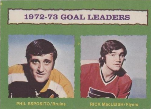 1973-74 O-Pee-Chee - Phil Esposito Rick MacLeish #133