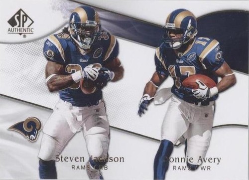 2009 SP Authentic Donnie Avery Steven Jackson #143