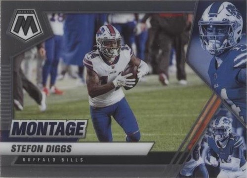 2021 Panini Mosaic Stefon Diggs #MON-22