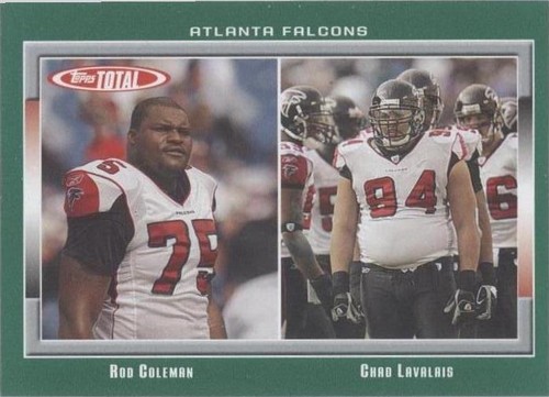 2006 Topps Total Chad Lavalais Rod Coleman #102