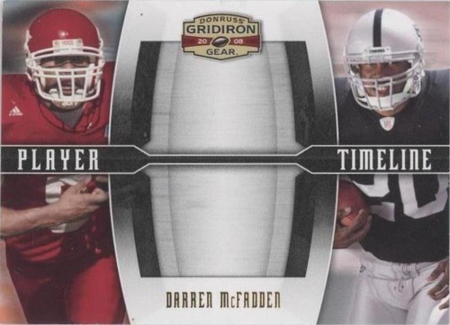 2008 Donruss Gridiron Gear Darren McFadden #PT-24