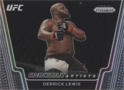 2021 Panini Prizm UFC - Derrick Lewis #3