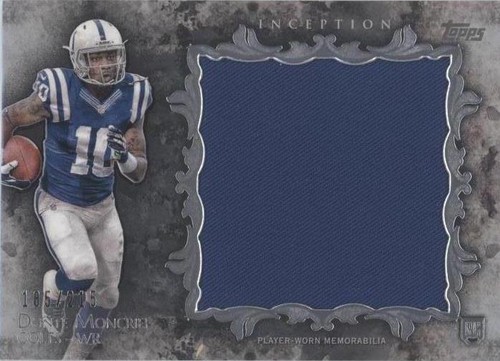 2014 Topps Inception Donte Moncrief #RJR-DM