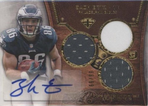 2013 Topps Triple Threads Zach Ertz #112
