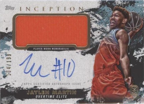 2021-22 Topps Inception OTE Overtime Elite - Jaylen Martin #IAPC-JM