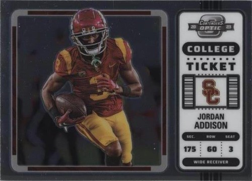 2023 Panini Chronicles Draft Picks Jordan Addison #7