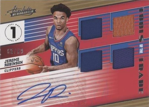 2018-19 Panini Absolute Memorabilia - Jerome Robinson #T4-JRB