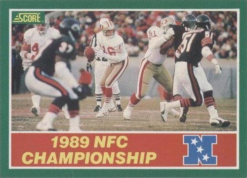 1989 Score Joe Montana #274