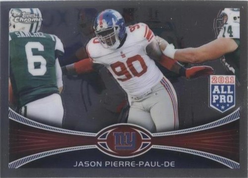2012 Topps Chrome Jason Pierre-Paul #76