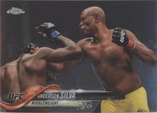 2018 Topps Chrome UFC - Anderson Silva #42