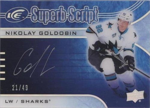 2015-16 Upper Deck Ice - Nikolay Goldobin #SS-NG