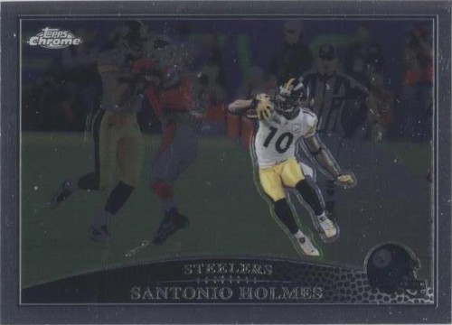 2009 Topps Chrome Santonio Holmes #TC4