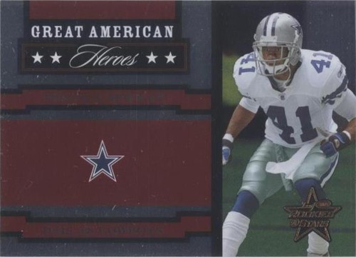 2005 Leaf Rookies & Stars Terence Newman #GAH-25