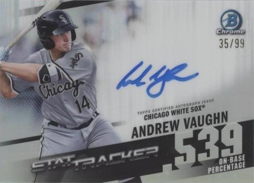 2020 Bowman Chrome - Andrew Vaughn #STA-AV