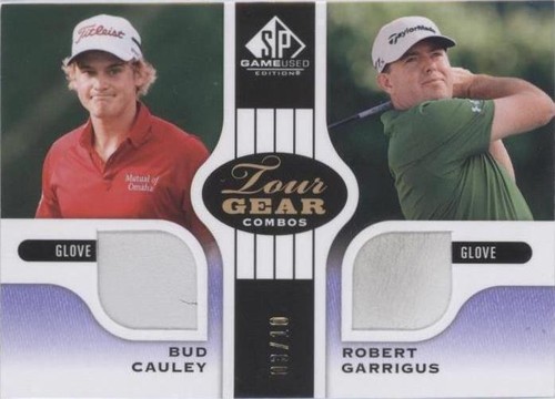 2012 SP Game Used Edition - Bud Cauley Robert Garrigus #TG2-CG