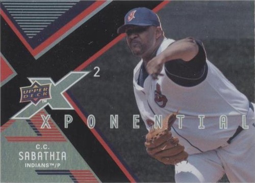 2008 Upper Deck X - C.C. Sabathia #X2-CS