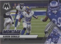 2021 Panini Mosaic Aaron Donald #MON-20