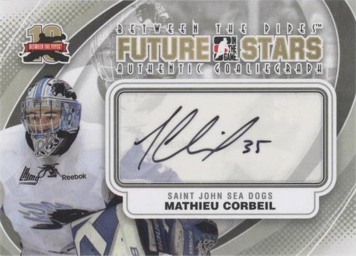 2011-12 In the Game Between the Pipes - Mathieu Corbeil-Theriault #A-MCO