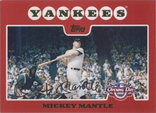 2008 Topps Opening Day - Mickey Mantle #7