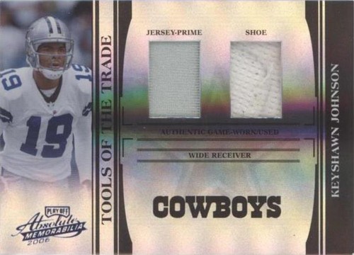 2006 Playoff Absolute Memorabilia Keyshawn Johnson #TOT-86