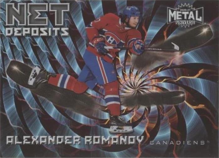 2020-21 Skybox Metal Universe - Alexander Romanov #ND-5