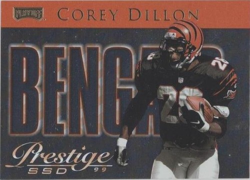 1999 Playoff Prestige SSD Akili Smith Carl Pickens Corey Dillon #CL7