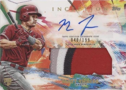 2020 Topps Inception - Matt Thaiss #IAP-MT