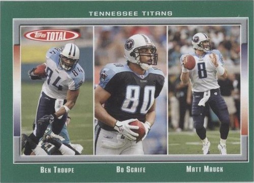 2006 Topps Total Ben Troupe Bo Scaife Matt Mauck #32