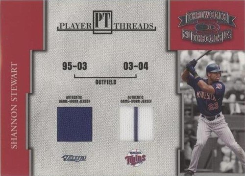 2004 Donruss Throwback Threads - Shannon Stewart #PT-66