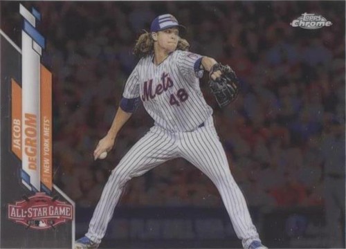 2020 Topps Chrome Update Series - Jacob deGrom #U-81