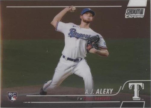 2022 Topps Stadium Club Chrome - A.J. Alexy #143