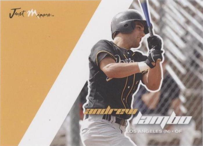 2008 Just Minors Just Autographs - Andrew Lambo #40