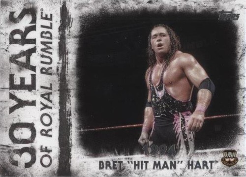 2018 Topps WWE Undisputed - Bret Hart #RR-5