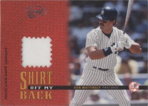 2004 Leaf - Don Mattingly #SOMB-5