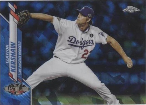 2020 Topps Chrome Update Series Sapphire Edition - Clayton Kershaw #U-237
