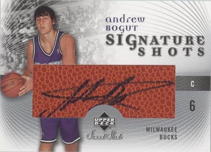 2005-06 Upper Deck Sweet Shot - Andrew Bogut #SS-AB