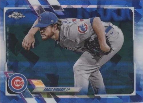 2021 Topps Chrome Sapphire Edition - Craig Kimbrel #579