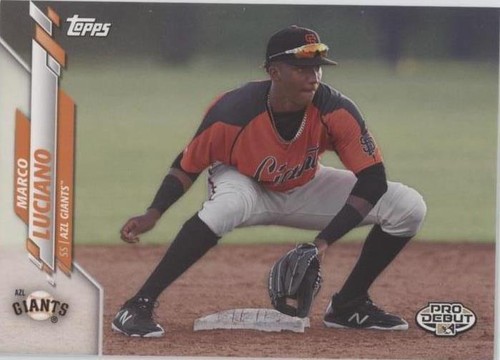 2022 Topps Pro Debut Marco Luciano Blue Parallel #PD-169
