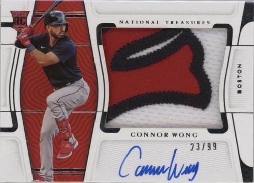 2022 Panini National Treasures - Connor Wong #147