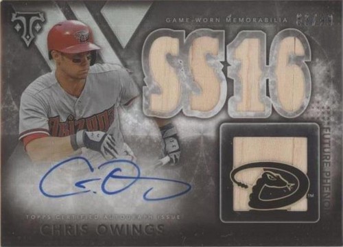 2015 Topps Triple Threads - Chris Owings #124