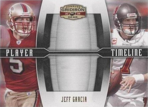 2008 Donruss Gridiron Gear Jeff Garcia #PT-22