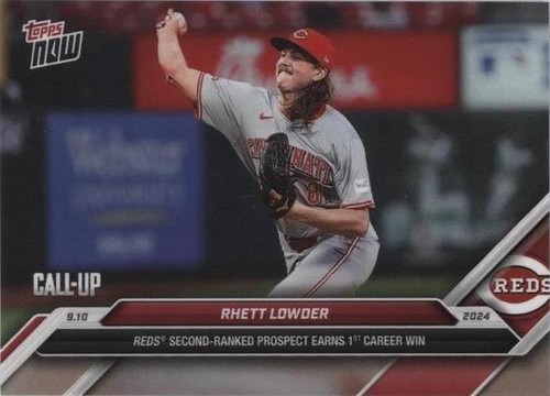 2024 Topps Now - Rhett Lowder #676