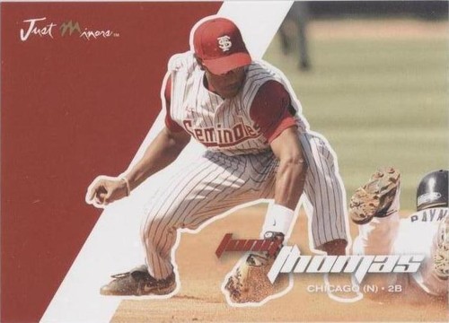 2008 Just Minors Just Autographs - Tony Thomas #77