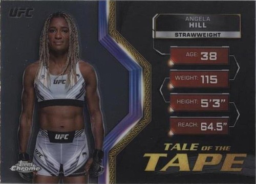 2024 Topps Chrome UFC - Angela Hill #TFT-28