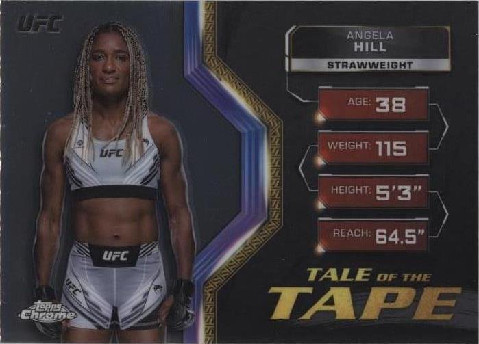 2024 Topps Chrome UFC - Angela Hill #TFT-28